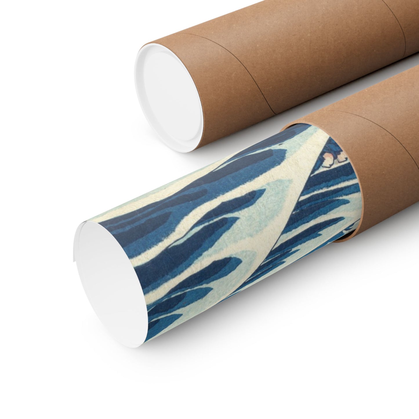 The Great Wave Matte Horizontal Poster — Hokusai Japanese Art Print