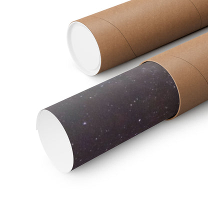 Milky Way Night Sky Matte Vertical Poster — Stargazing Wall Art