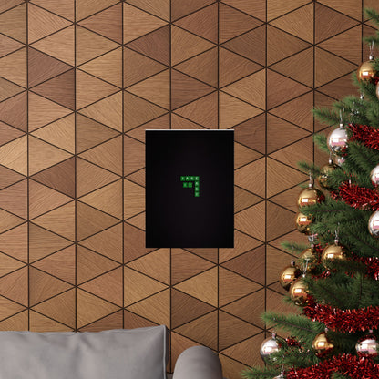 Take It Easy Scrabble-Style Matte Poster