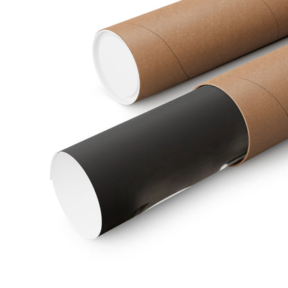 Think About Things Differently Matte Poster — Neon Quote Wall Art