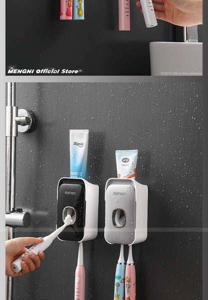 Wall-Mounted Automatic Toothpaste Dispenser
