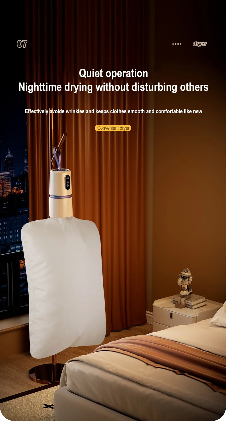Portable Mini Travel Heating Dryer Machine