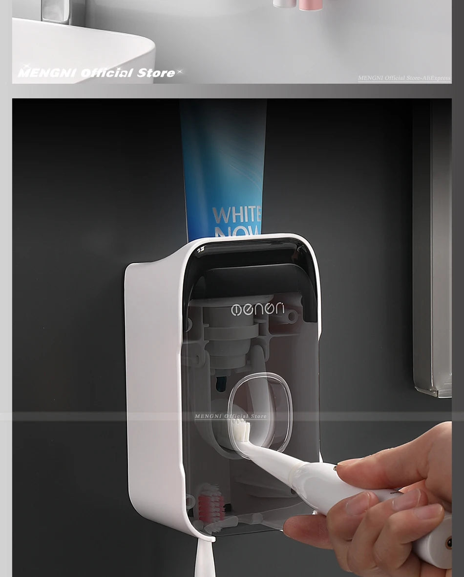 Wall-Mounted Automatic Toothpaste Dispenser