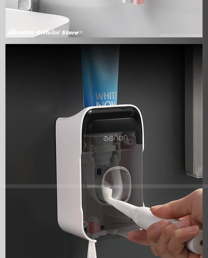 Wall-Mounted Automatic Toothpaste Dispenser