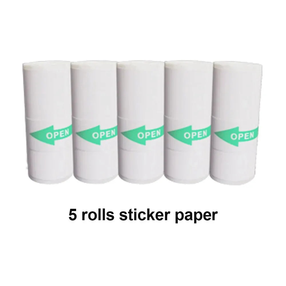 Portable Mini Thermal Printer Wirelessly BT 203dpi