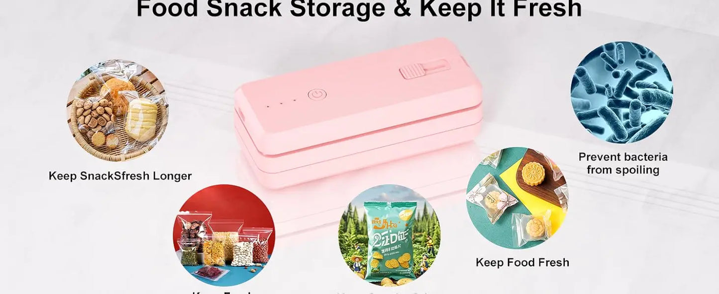 2-in-1 Portable Bag Sealer & Cutter