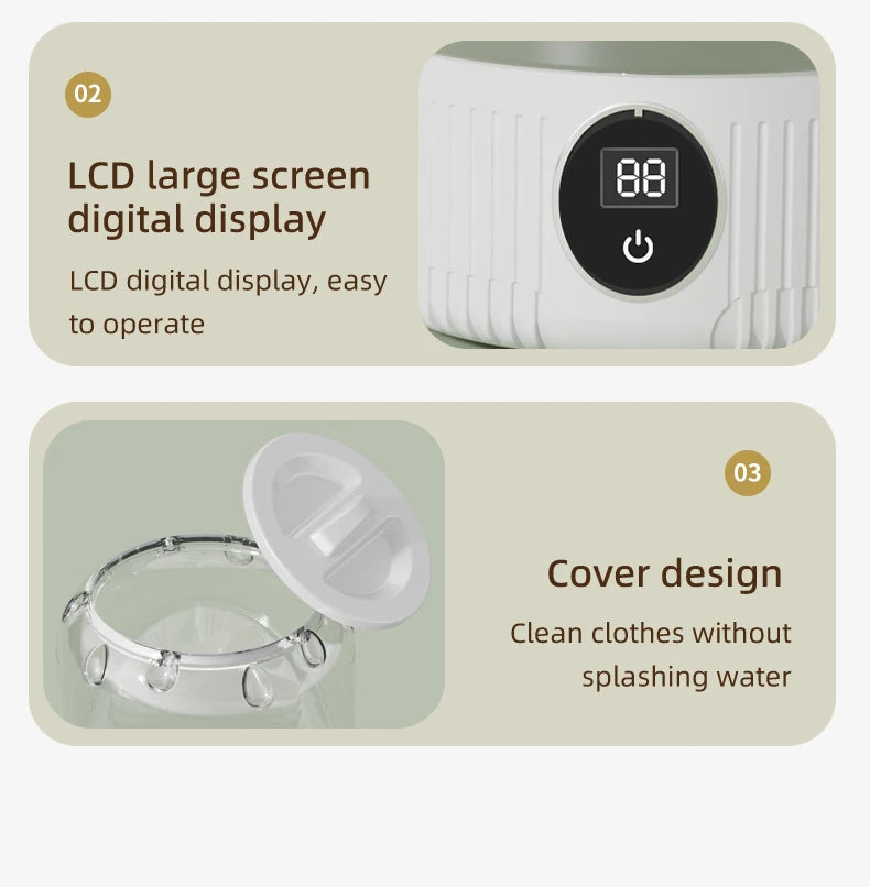 Mini Household Electric Washing machine