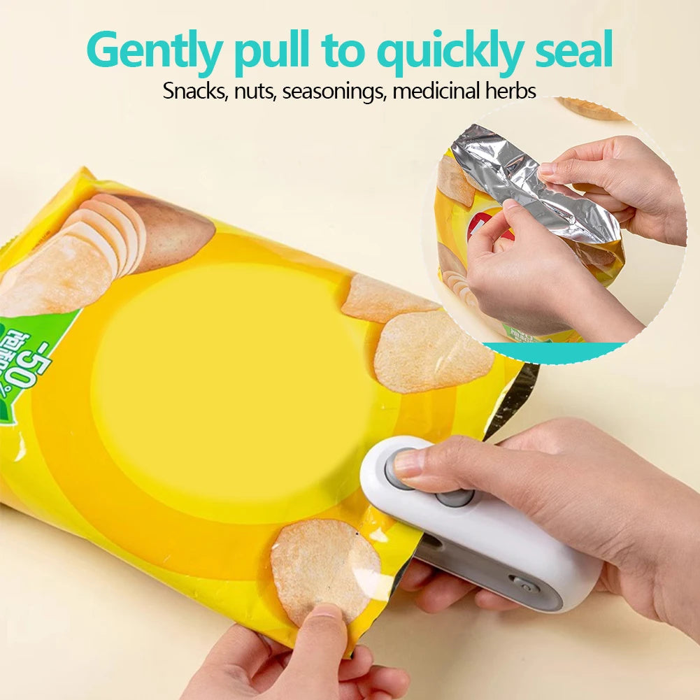 2 In 1 Sealer Cutter Multifunctional Mini Bag Sealer