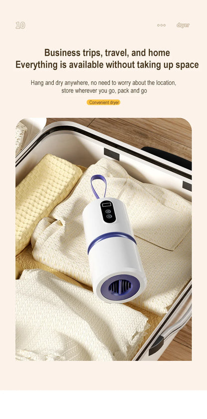 Portable Mini Travel Heating Dryer Machine