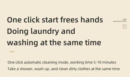 Mini Household Electric Washing machine