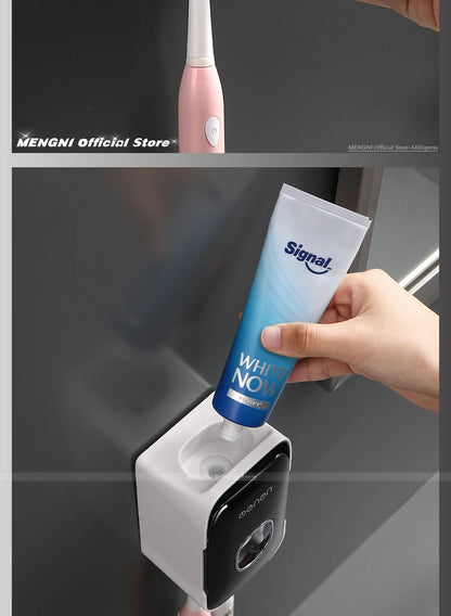 Wall-Mounted Automatic Toothpaste Dispenser