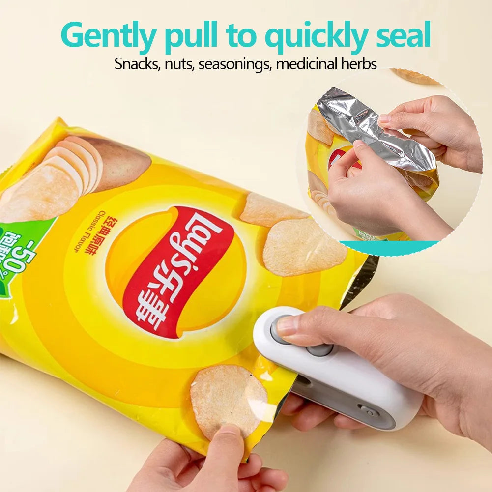 2 In 1 Sealer Cutter Multifunctional Mini Bag Sealer