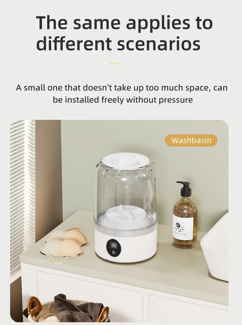 Mini Household Electric Washing machine