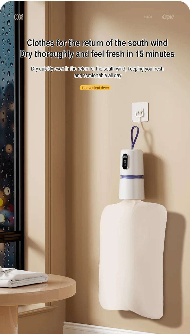 Portable Mini Travel Heating Dryer Machine