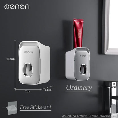 Wall-Mounted Automatic Toothpaste Dispenser