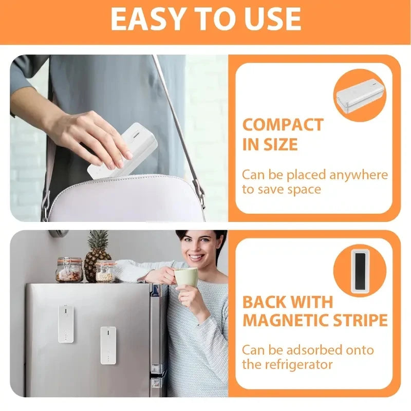 2-in-1 Portable Bag Sealer & Cutter
