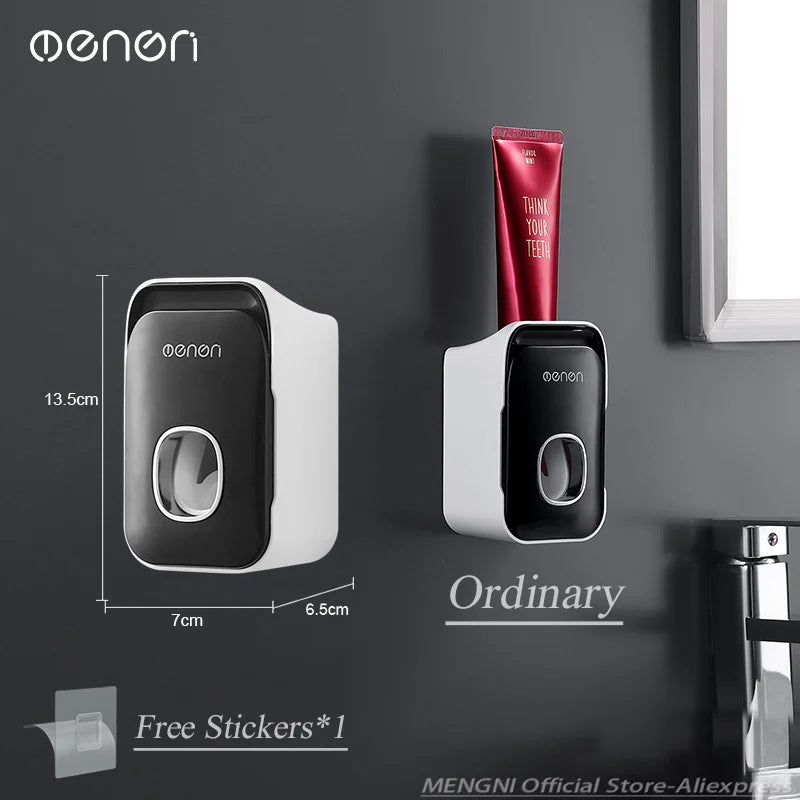 Wall-Mounted Automatic Toothpaste Dispenser