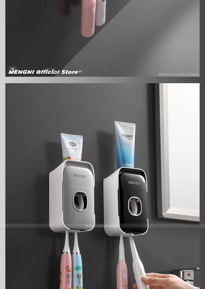 Wall-Mounted Automatic Toothpaste Dispenser