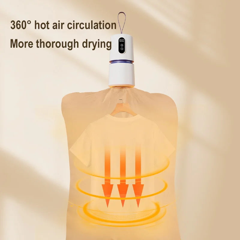 Portable Mini Travel Heating Dryer Machine